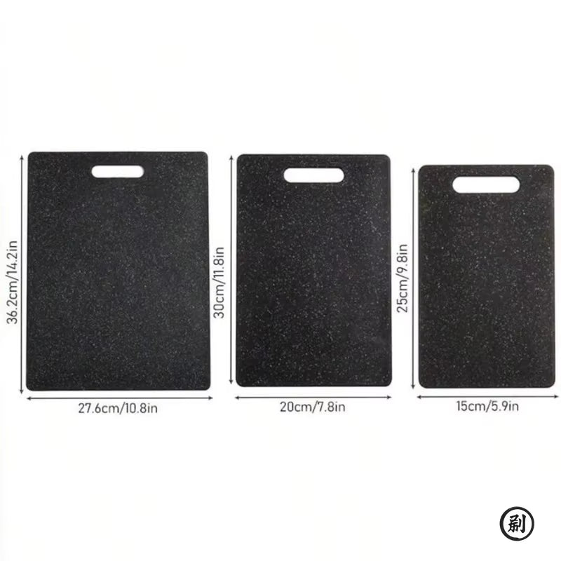 Marble Texture PP Cutting Board Antibacterial and Mildew Cutting Board Kitchen Vegetable Cutting Board Dishwasher Safe