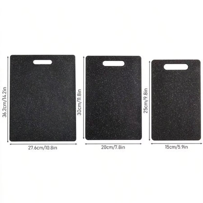 Marble Texture PP Cutting Board Antibacterial and Mildew Cutting Board Kitchen Vegetable Cutting Board Dishwasher Safe