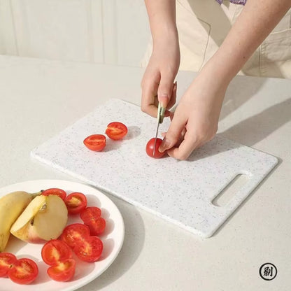 Marble Texture PP Cutting Board Antibacterial and Mildew Cutting Board Kitchen Vegetable Cutting Board Dishwasher Safe