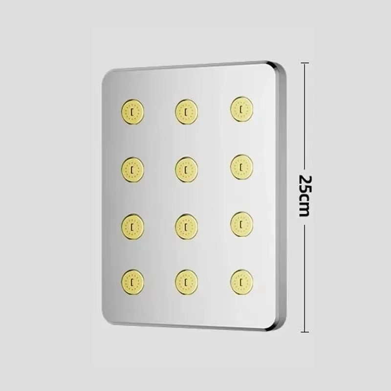 10-Inch Large Shower Head Universal Large Shower Head Pressurized Anti-Blocking Shower Head